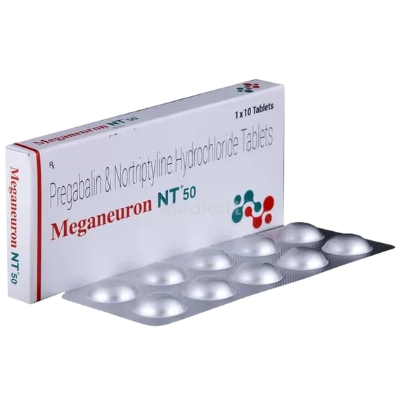 meganeuron nt 50mg tablet 10's